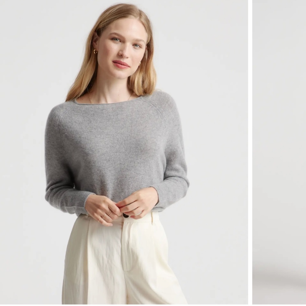 Quince 100% Cashmere Sweater - Large